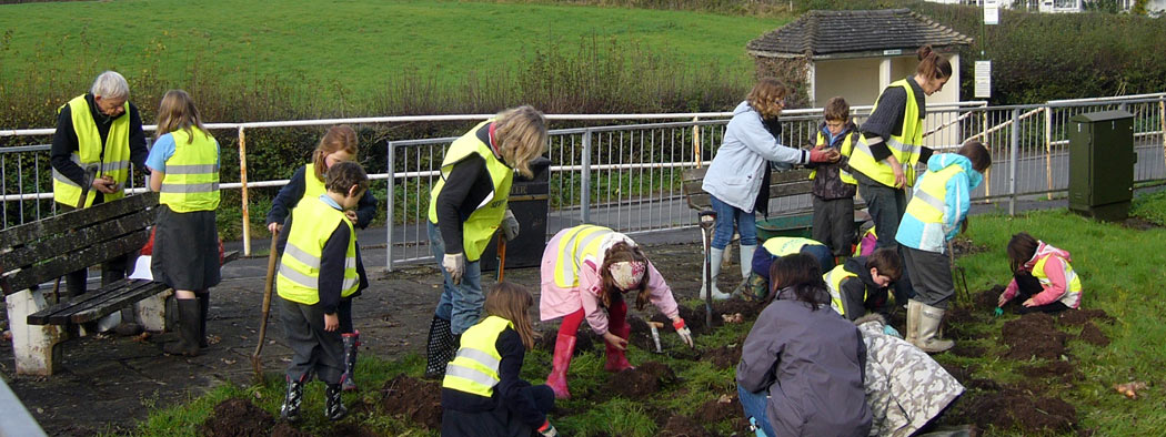 Group of Peterston Super Ely residents working