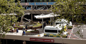 Royal Free Hospital new A&E entrance