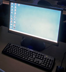 computer screen